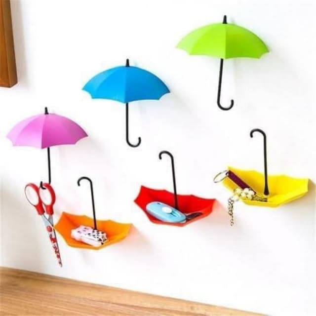 Wall Mounted Key Hanging Umbrella